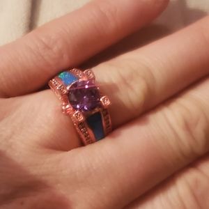Pink Opal Ring
